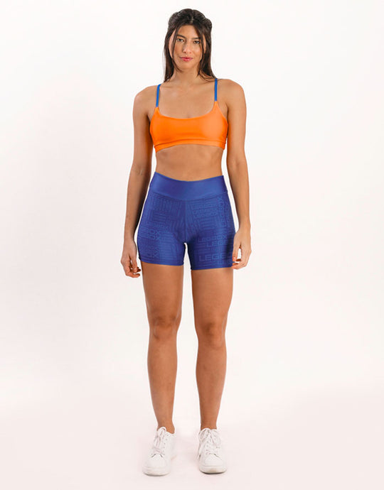 Short Fitness Feminino Glow Índigo