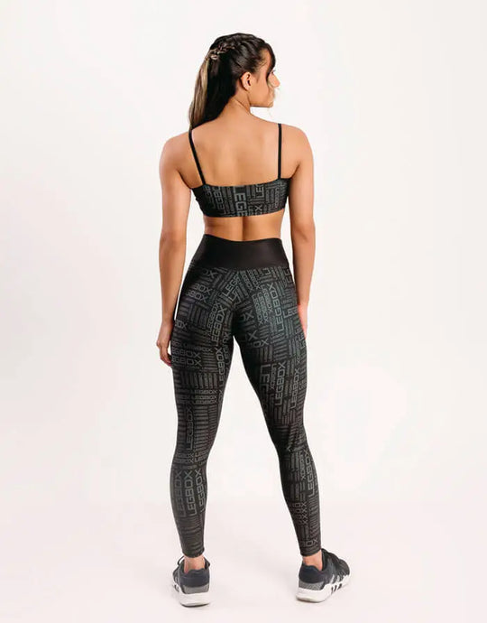 Calça Legging Cintura Alta Glow Eclipse