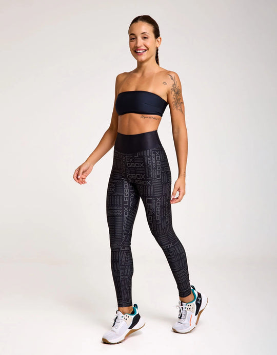 Calça Legging Cintura Alta Glow Eclipse