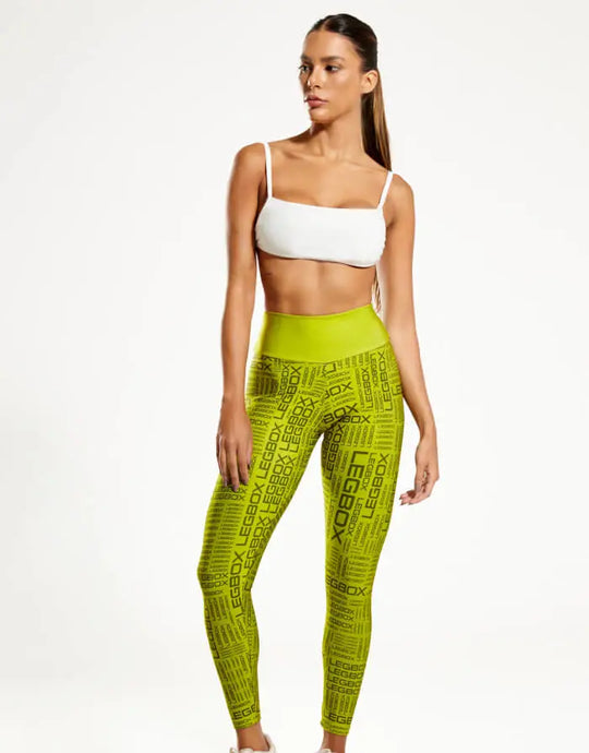 Calça Legging Cintura Alta Glow Verde