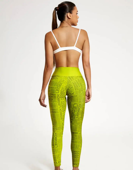 Calça Legging Cintura Alta Glow Verde