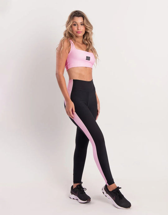 Calça Legging Cintura Alta Pérola