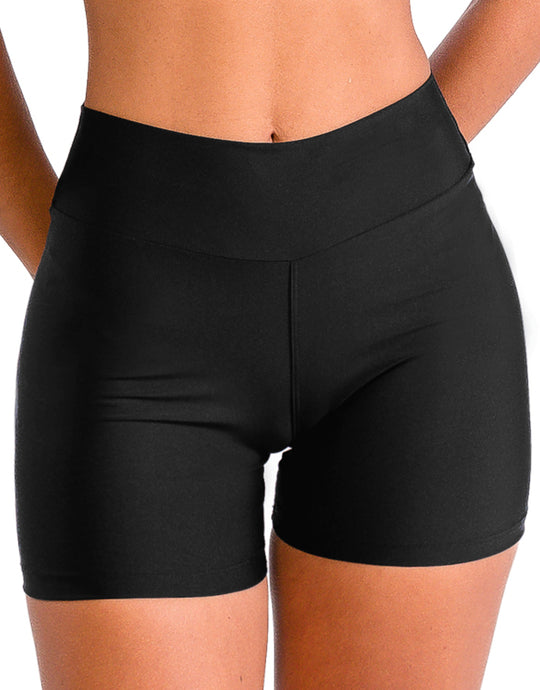 Short Fitness Feminino All Black