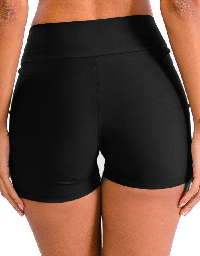 Short Fitness Feminino All Black