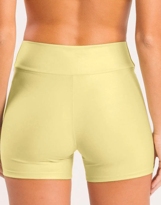 Short Fitness Feminino Amarelinho