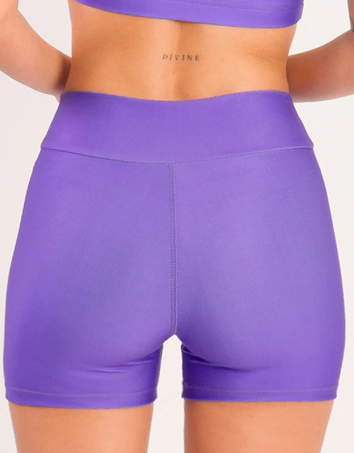 Short Fitness Feminino Fresh Lilás