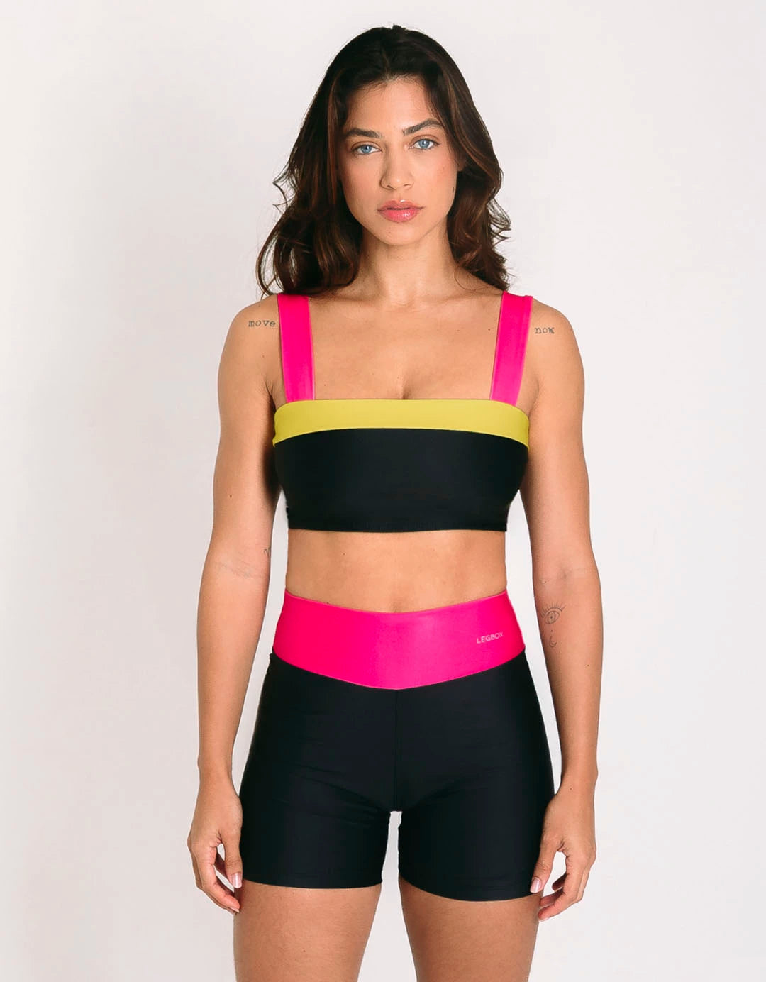 Top Fitness Color Block