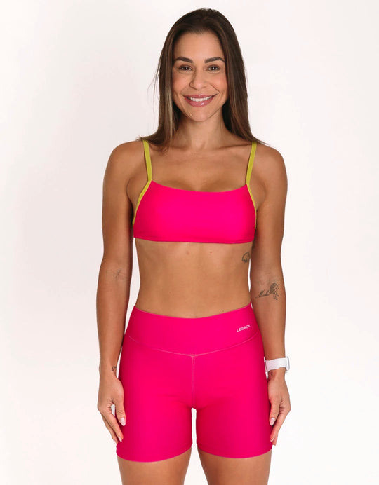 Top Fitness Minimal Hot Pink