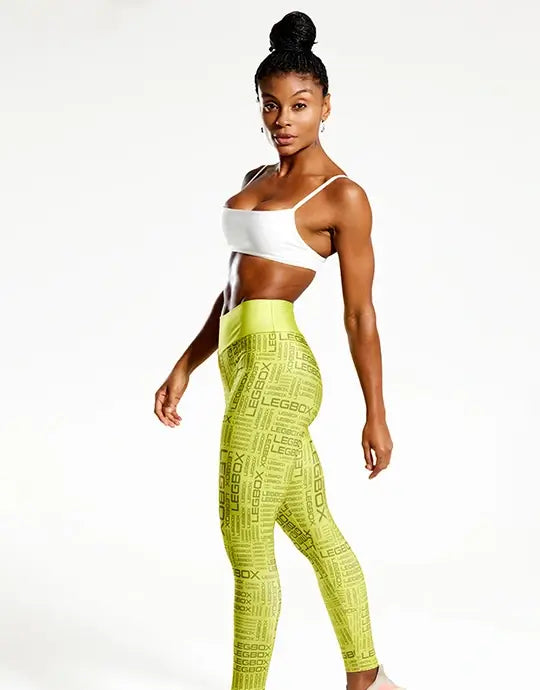 Calça Legging Cintura Alta Glow Verde