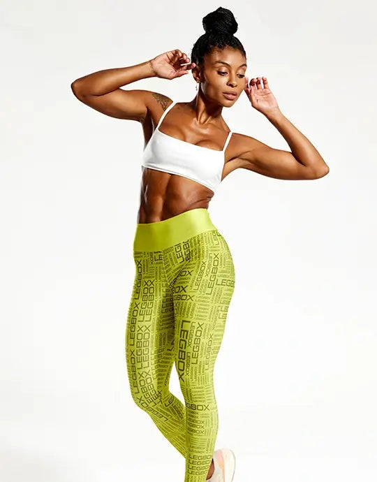 Calça Legging Cintura Alta Glow Verde