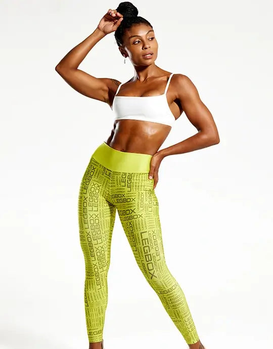 Calça Legging Cintura Alta Glow Verde