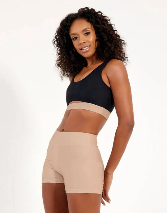 Short Fitness Feminino Nude